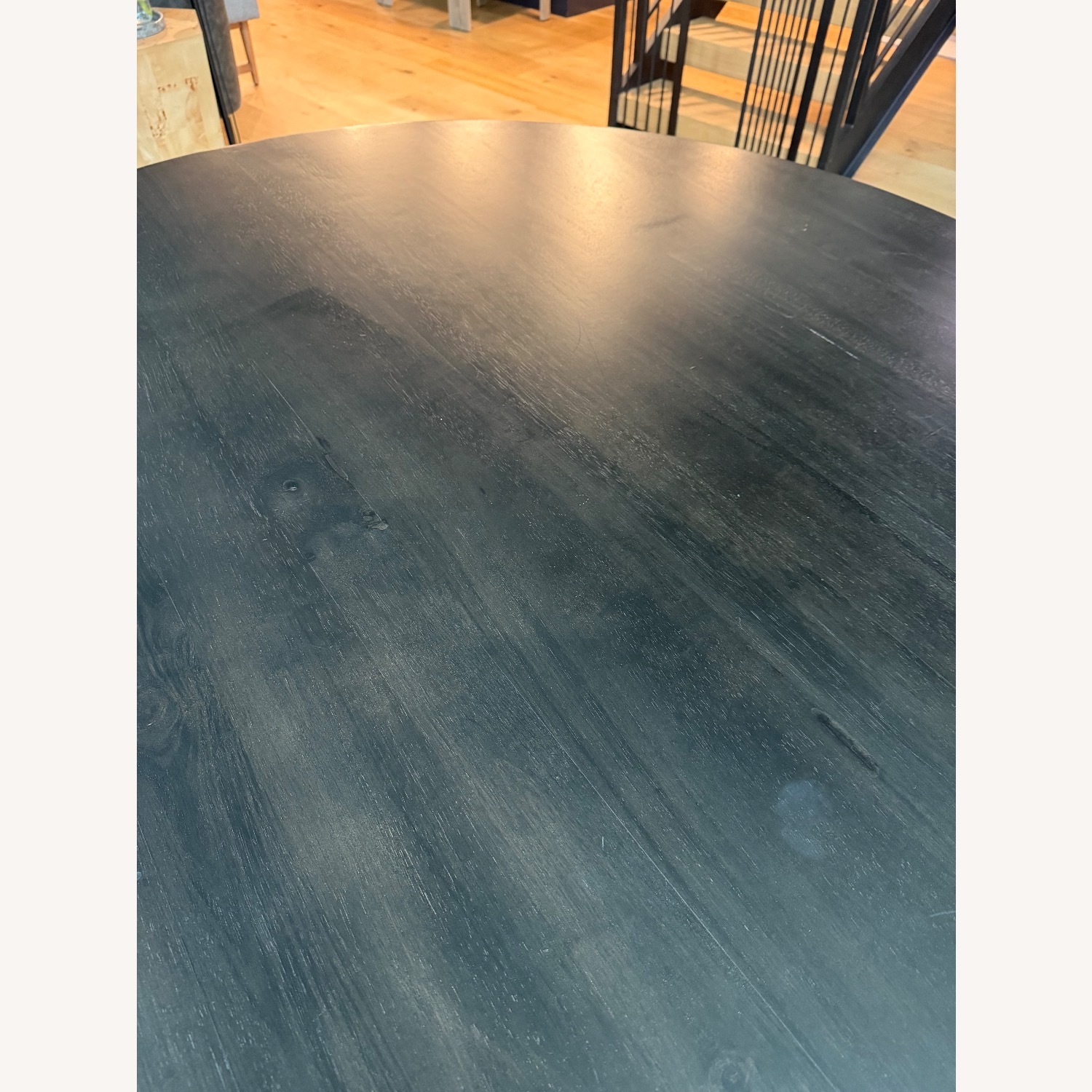 Four Hands Dark Brown Wood Dining Table - image-5