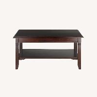 Black Wood Coffee Table