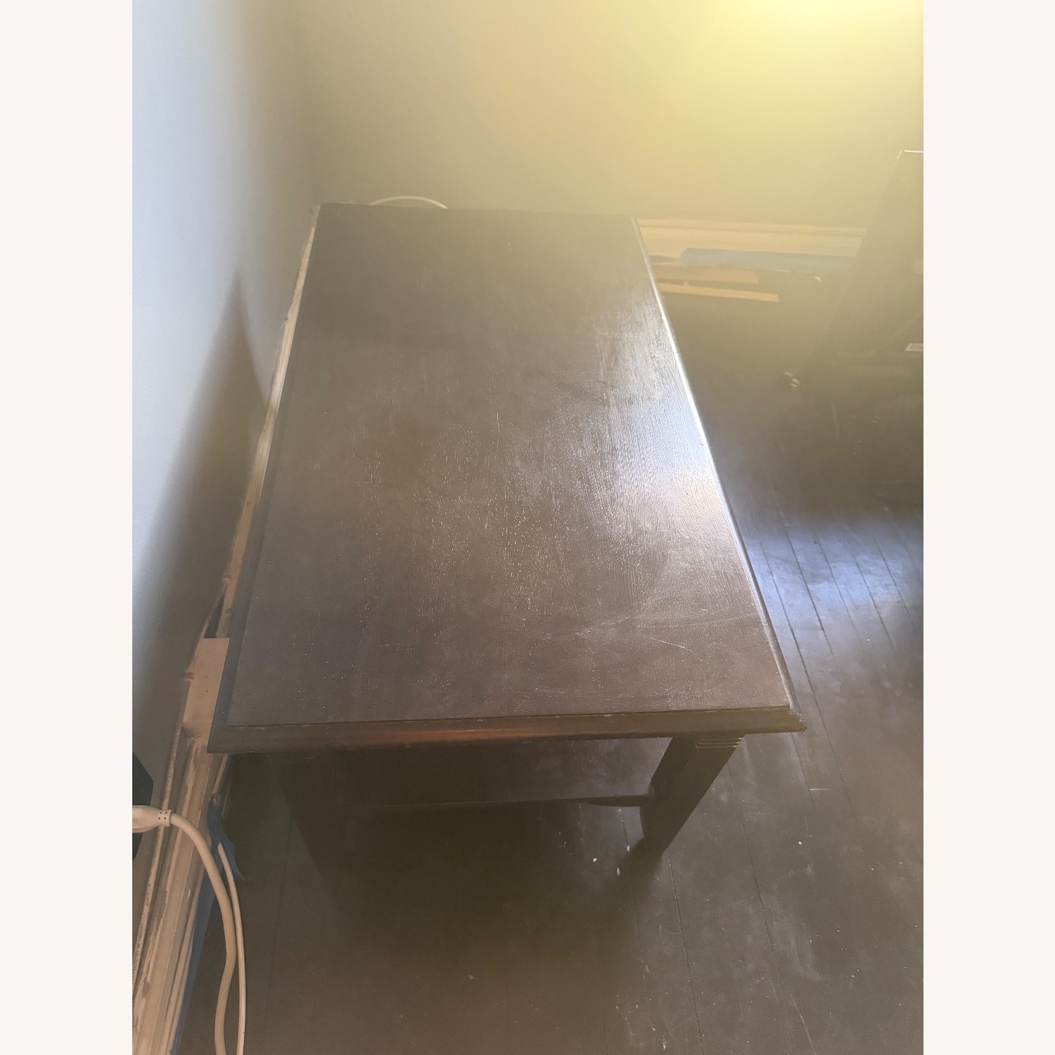 Black Wood Coffee Table - image-2