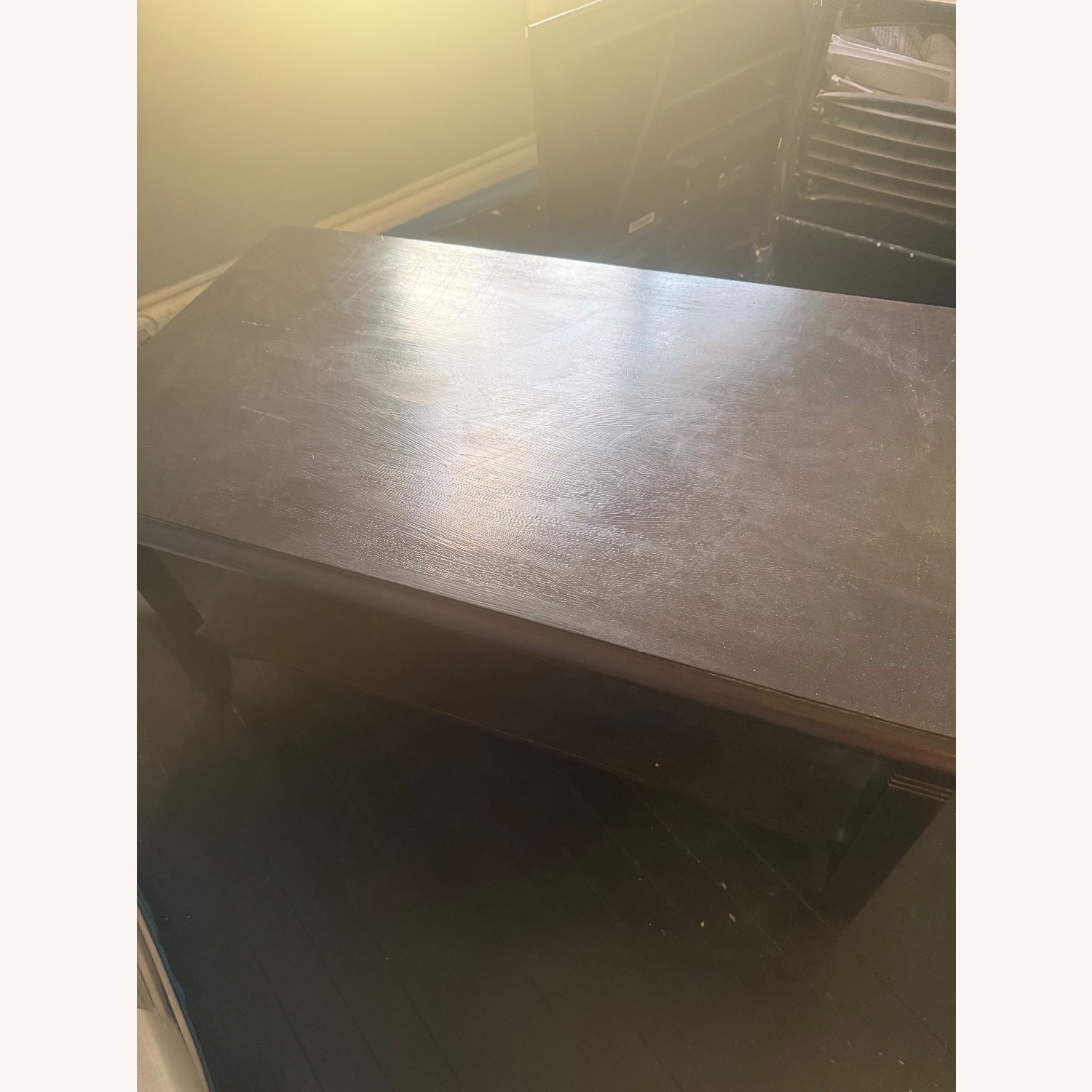 Black Wood Coffee Table - image-3