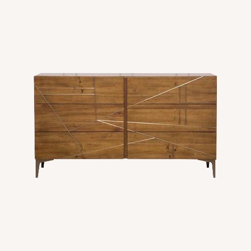 Used Living Spaces Talbert Natural Wood Dresser for sale on AptDeco