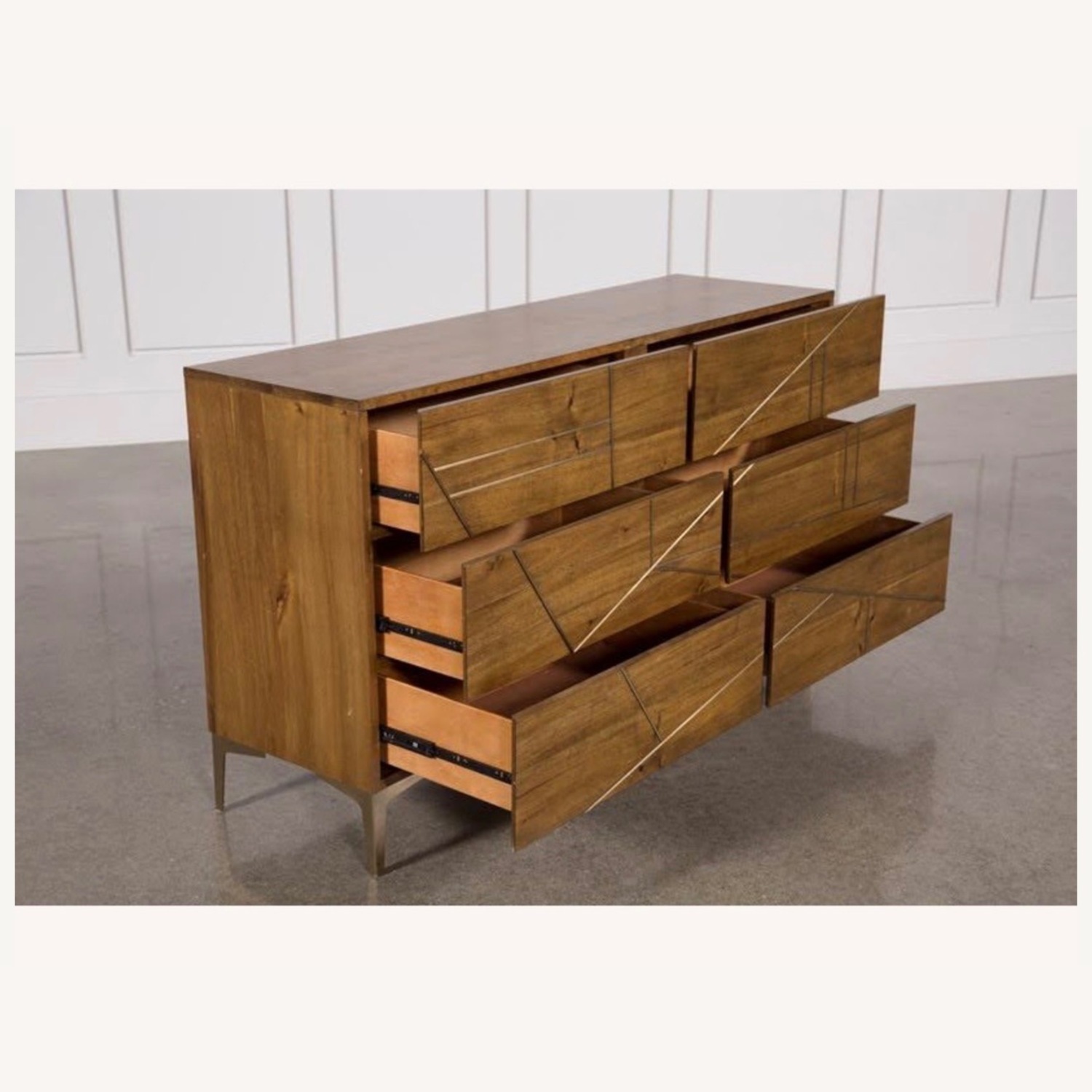 Living Spaces Talbert Natural Wood Dresser - image-3