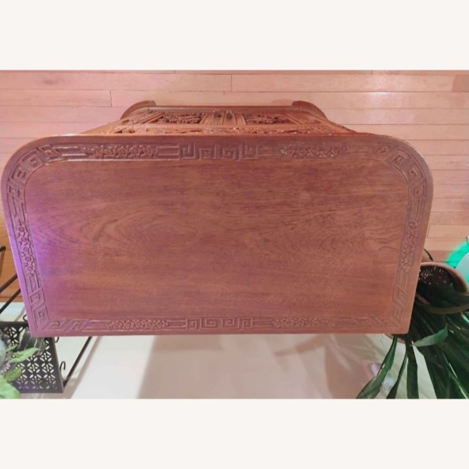 Vintage/Antique Youon & Co Wood Bar Cart - image-6