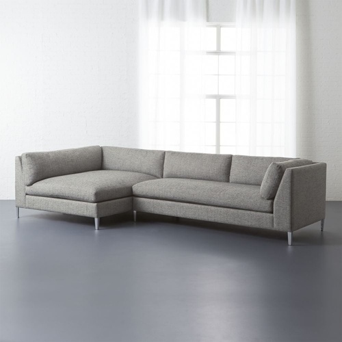 Used CB2 Decker 2 Piece Sectional Sofa for sale on AptDeco