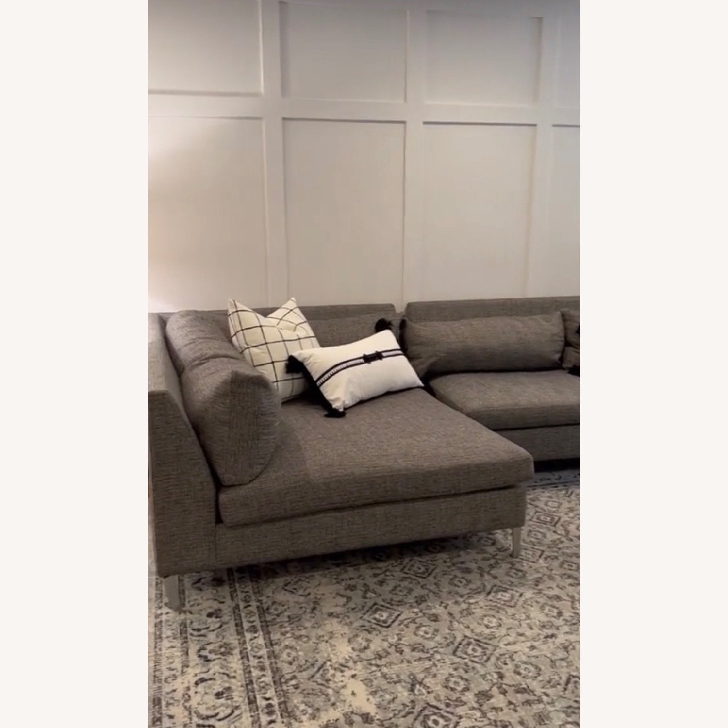 CB2 Decker 2 Piece Sectional Sofa - image-2