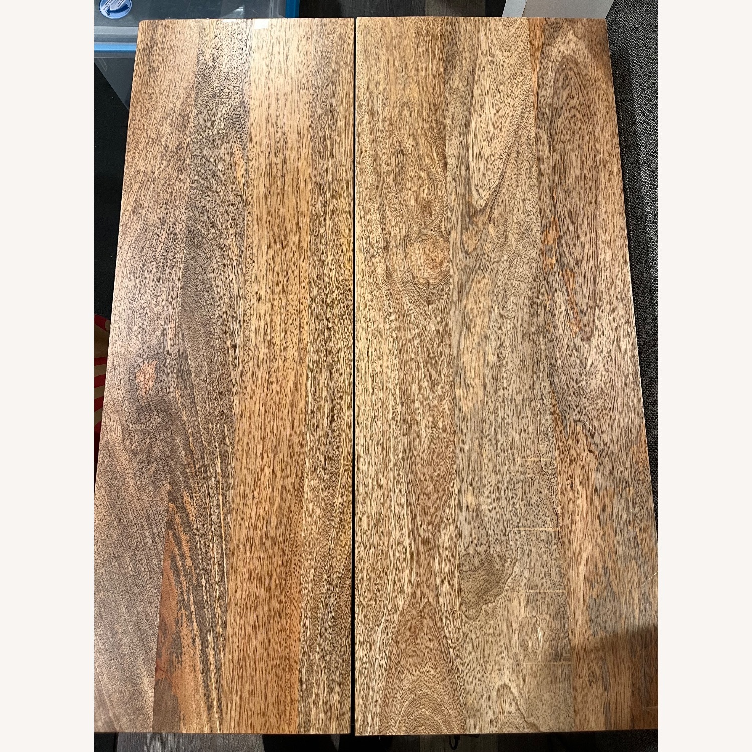 West Elm Industrial Storage Natural Wood Coffee Table - image-3