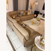 Natural Leather 3+ Piece Sectional
