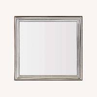 Dark Brown Glass Mirror