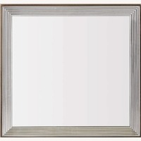 Dark Brown Glass Mirror