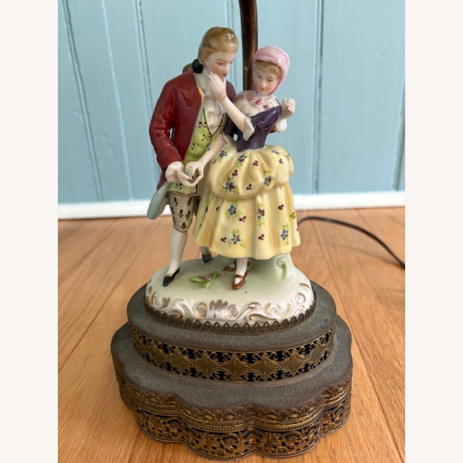 Vintage/Antique Finds Brass Table Lamps - image-1