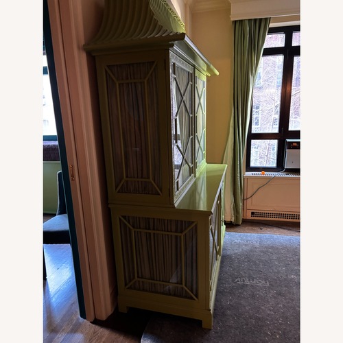 Used Green Wood Media Storage for sale on AptDeco