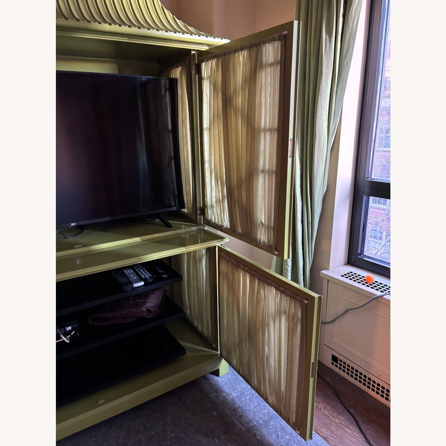 Green Wood Media Storage - image-3