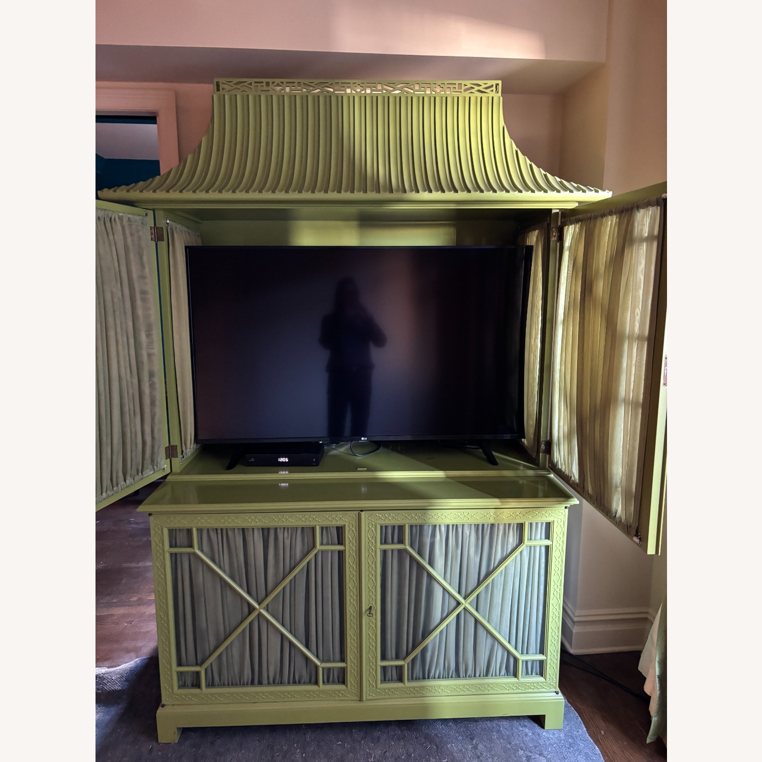 Green Wood Media Storage - image-4