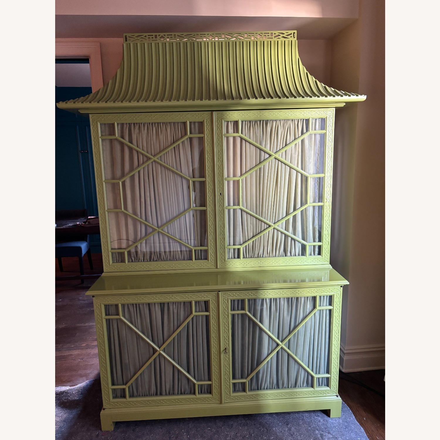 Green Wood Media Storage - image-0