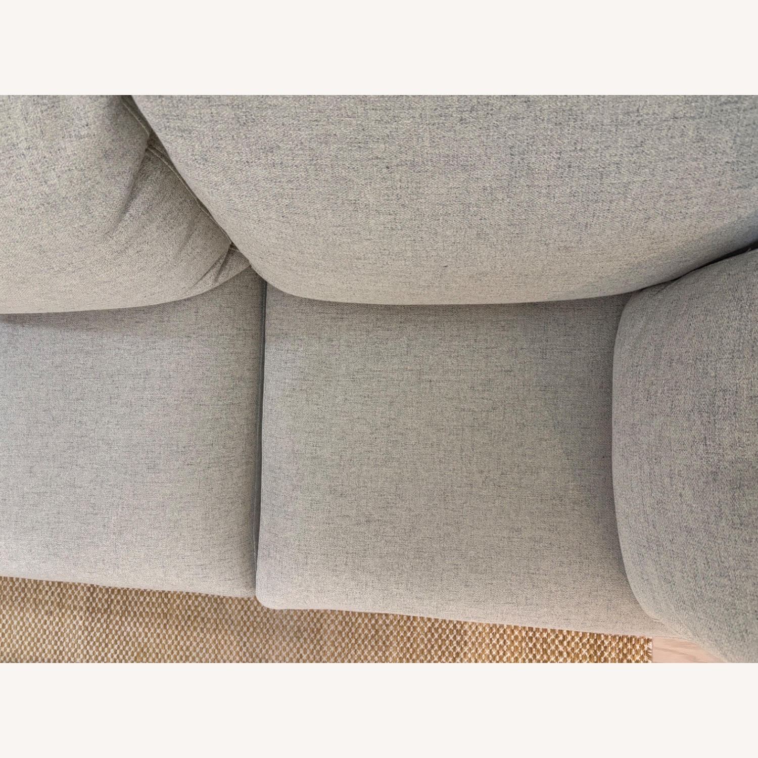 Burrow Field Light Gray Fabric 3+ Seater Sofa - image-4