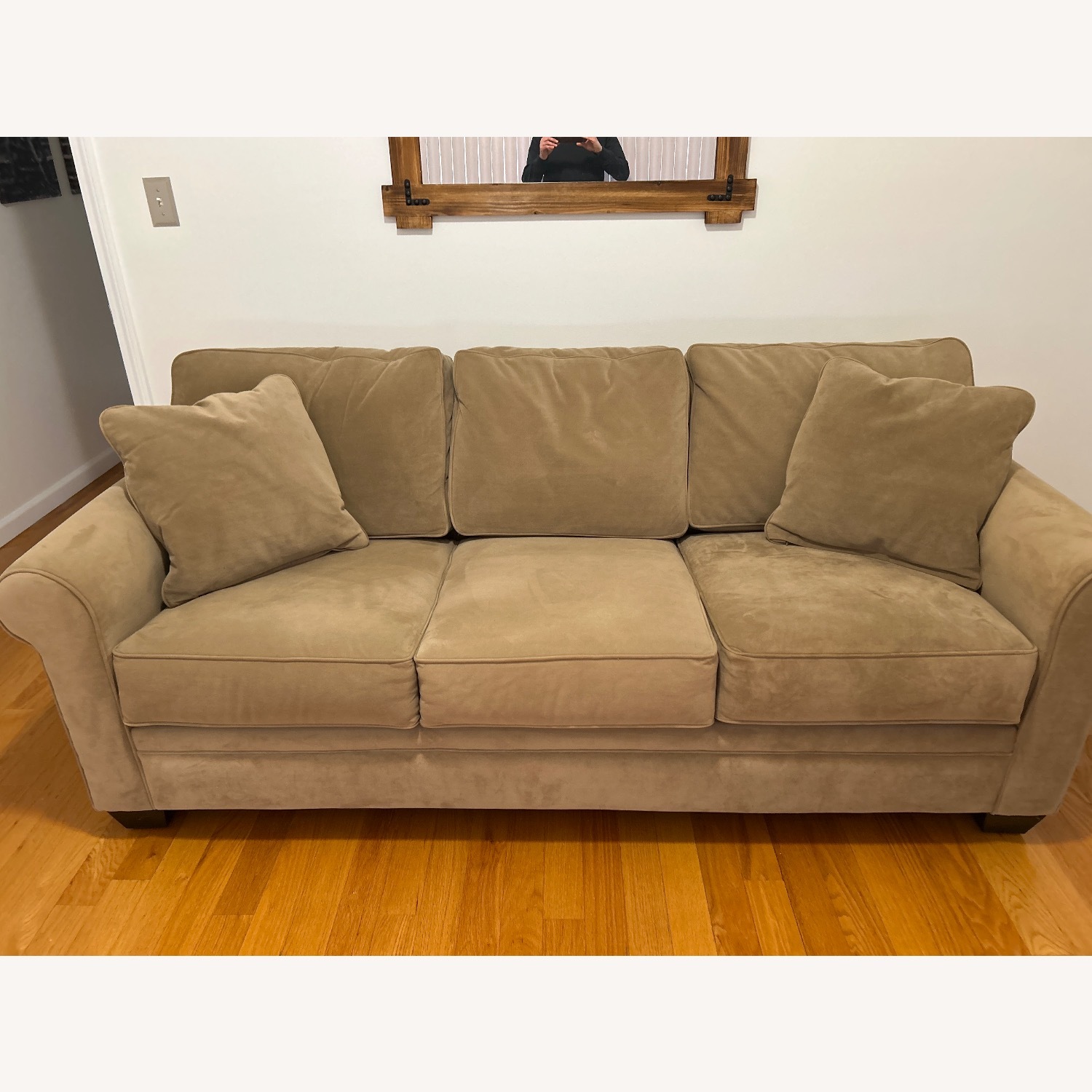 Jonathan Louis Furniture Light Brown Sleeper Sofa - image-0