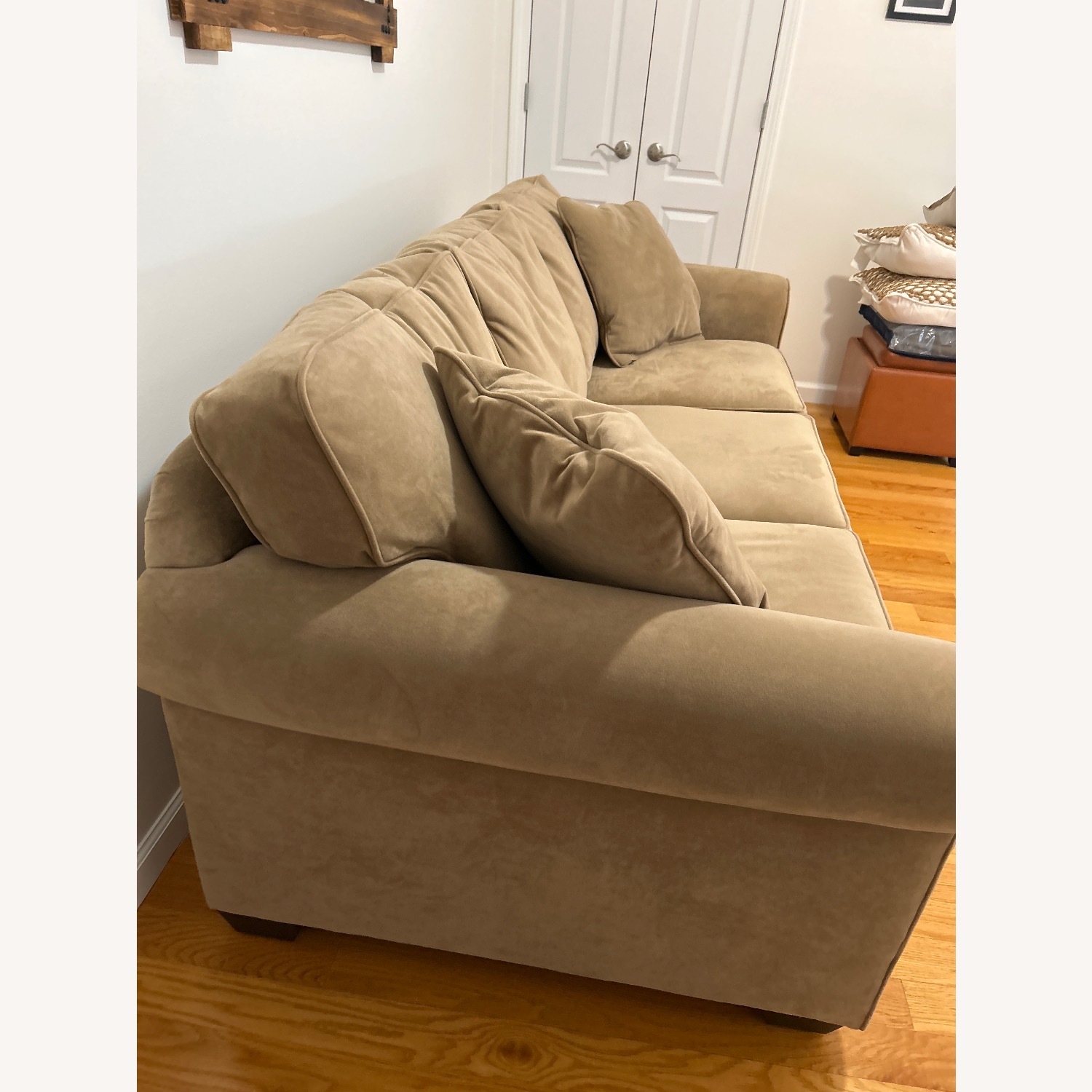 Jonathan Louis Furniture Light Brown Sleeper Sofa - image-2