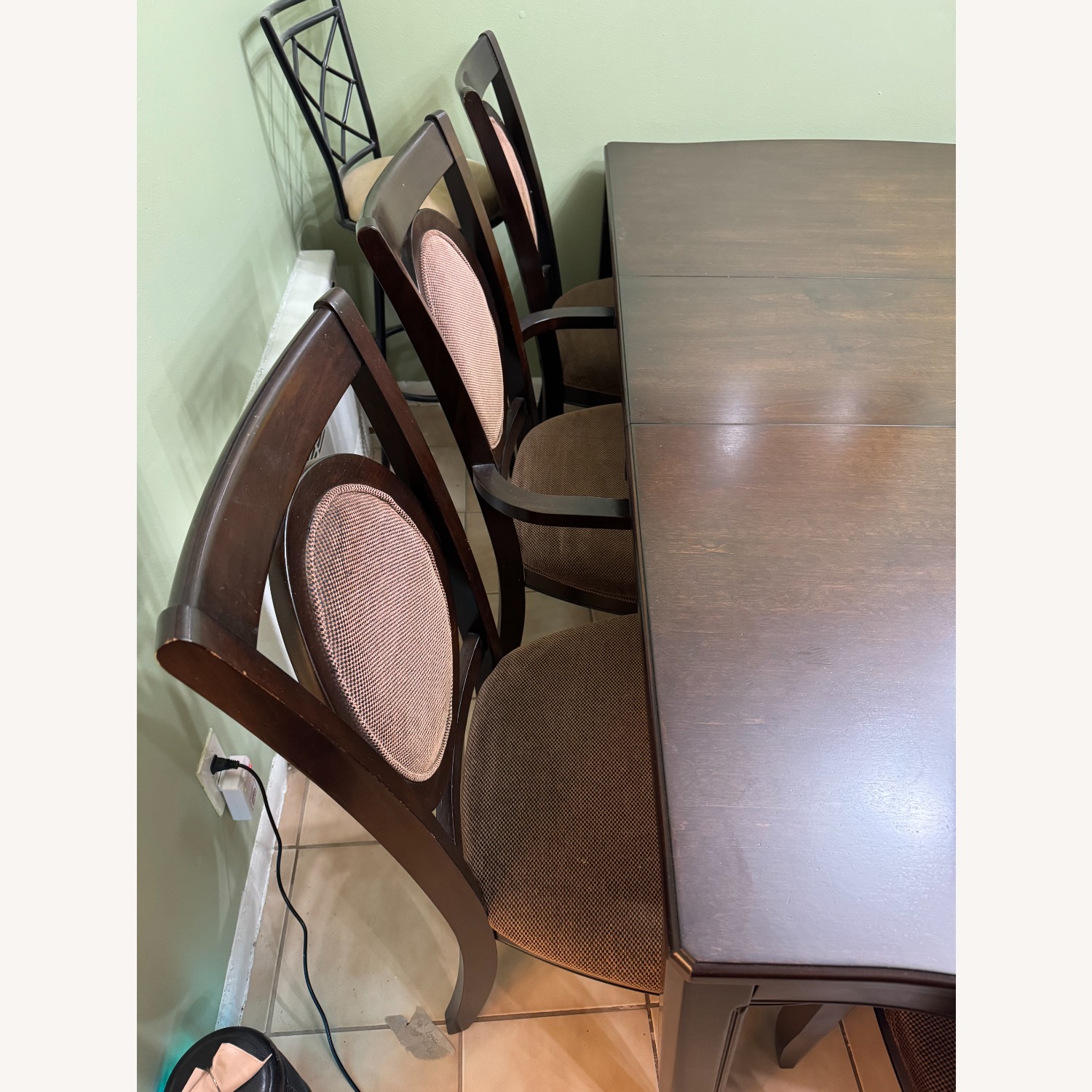 Bob's Discount Furniture Dark Brown Dining Sets - image-2