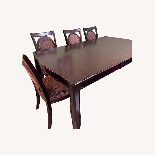 Used Bob's Discount Furniture Dark Brown Dining Sets for sale on AptDeco