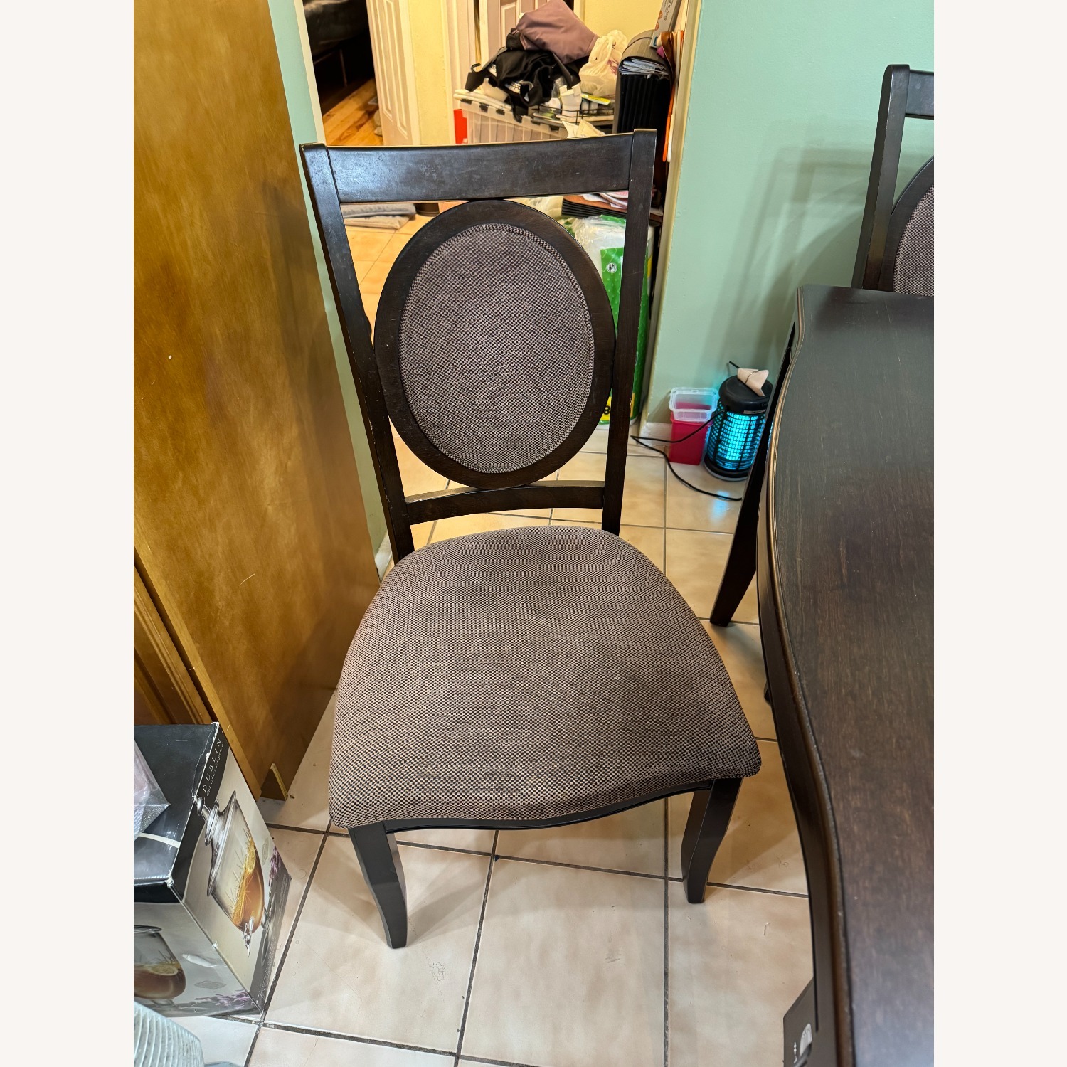 Bob's Discount Furniture Dark Brown Dining Sets - image-3