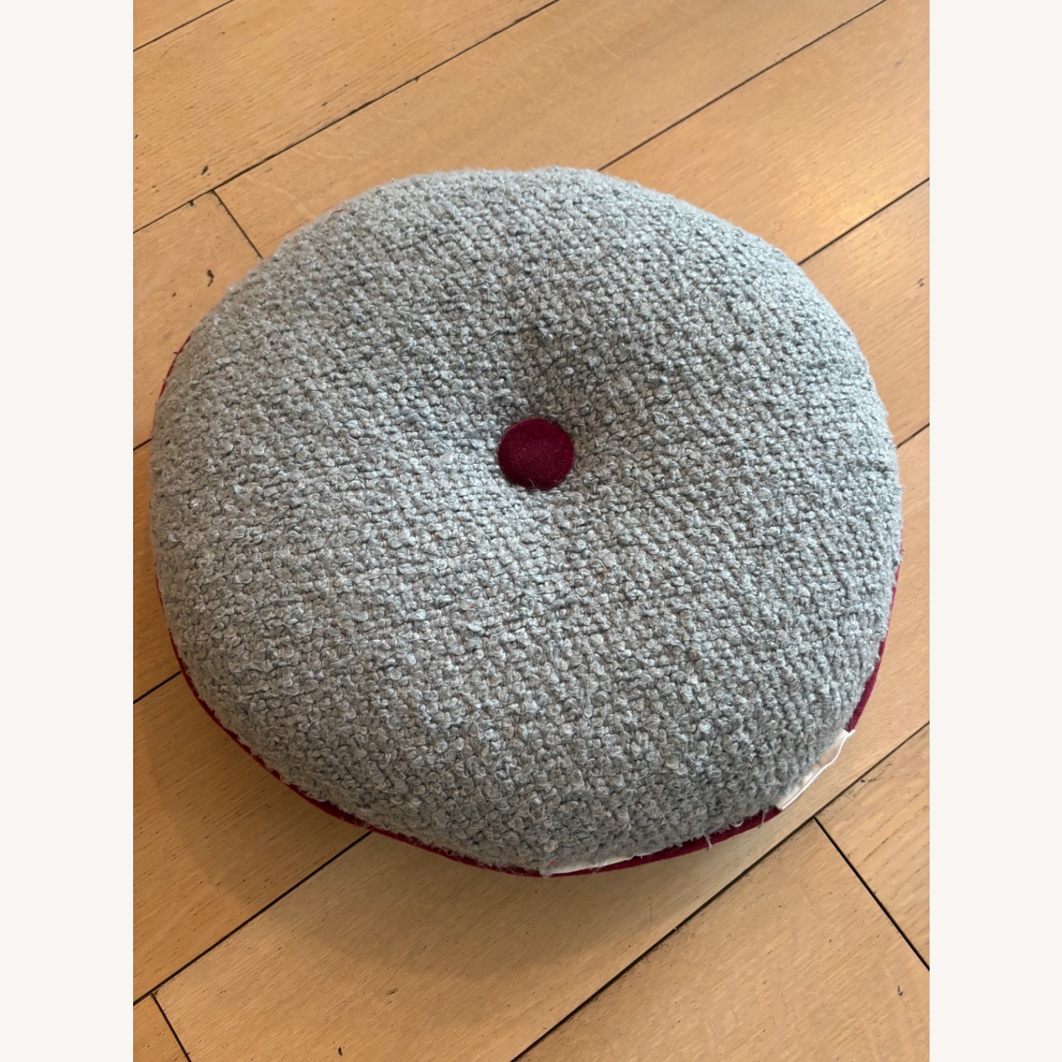 Anthropologie Alina M Blue Boucle Pillow - image-1