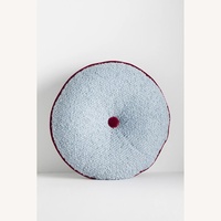 Anthropologie Alina M Blue Boucle Pillow