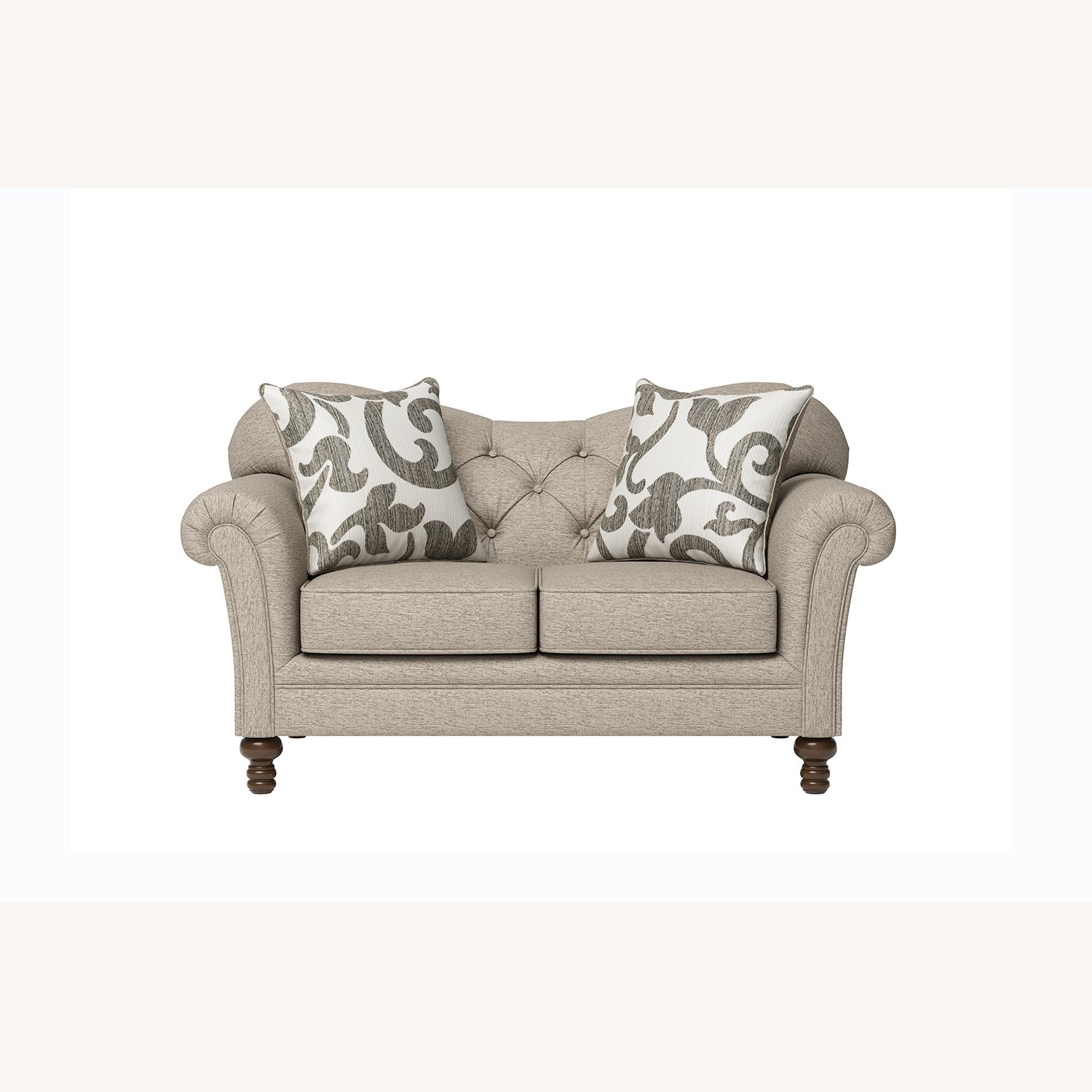 Hughes Furniture Light Brown 2 Seater Sofa - image-0