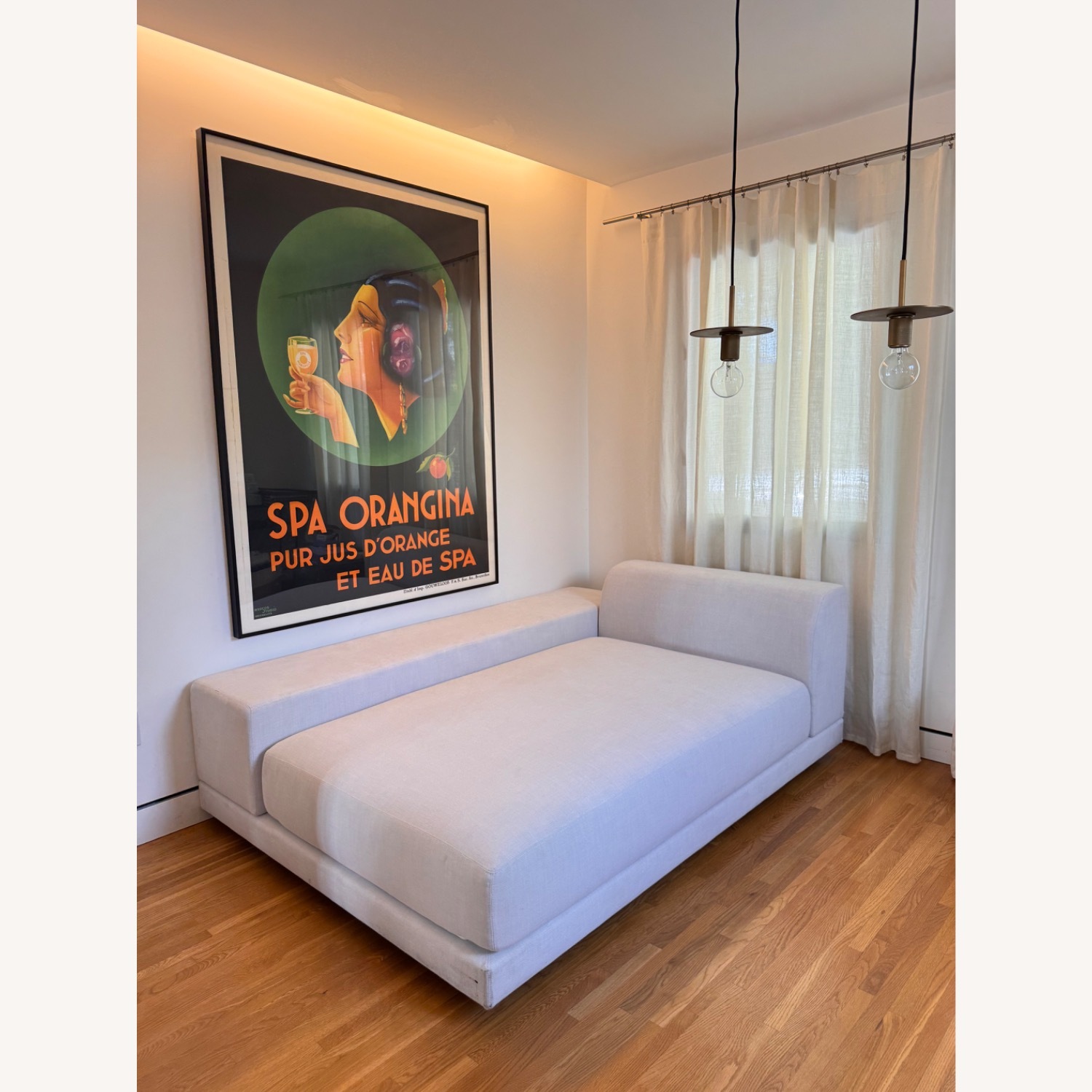 Restoration Hardware Uphosltered Chaise/Daybed - image-1