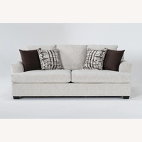 Living Spaces Athens II Natural 2 Seater Sofa