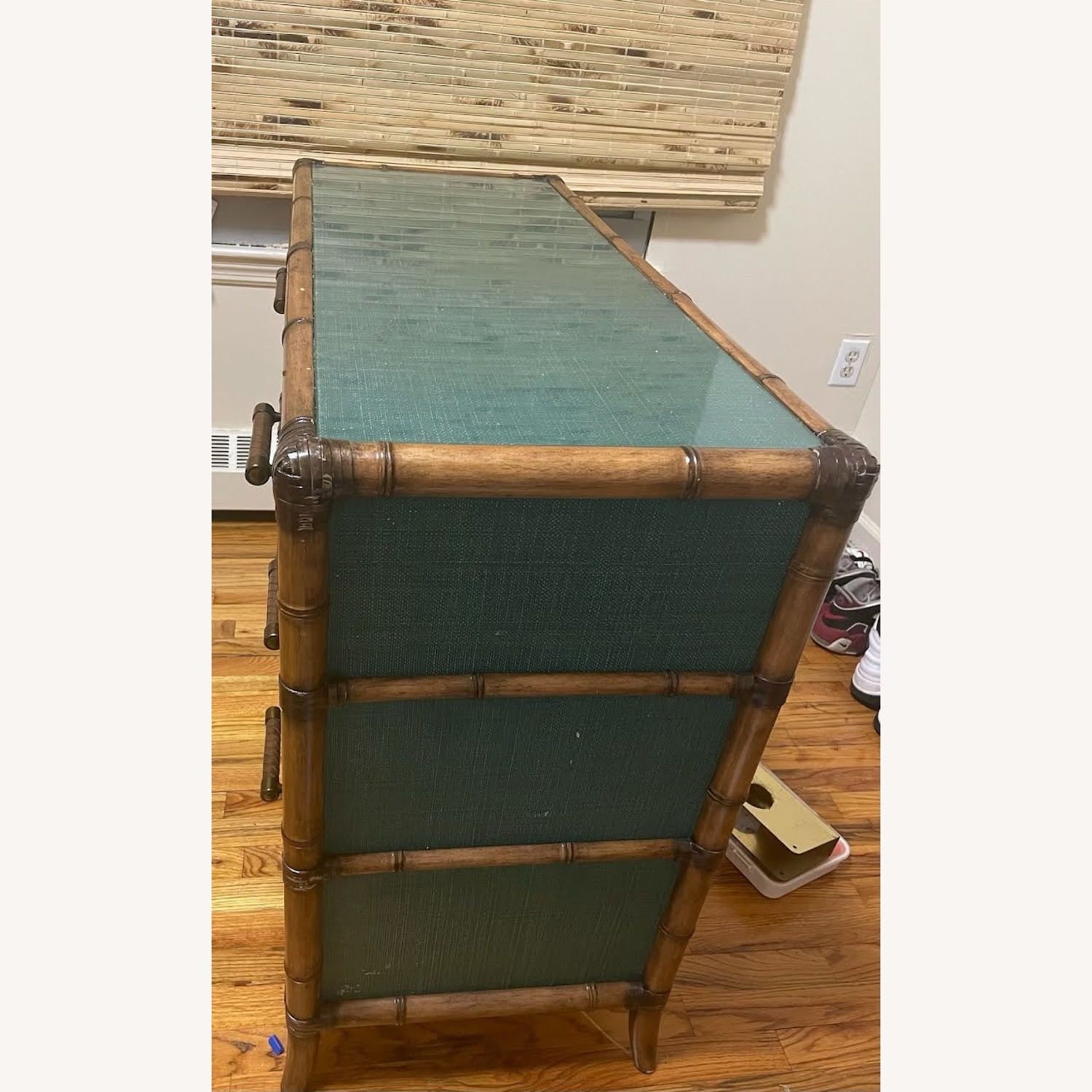 Tommy Bahama Twin Palms Green Bamboo Dresser - image-4