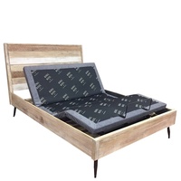 King Koil Light Gray Queen Bed