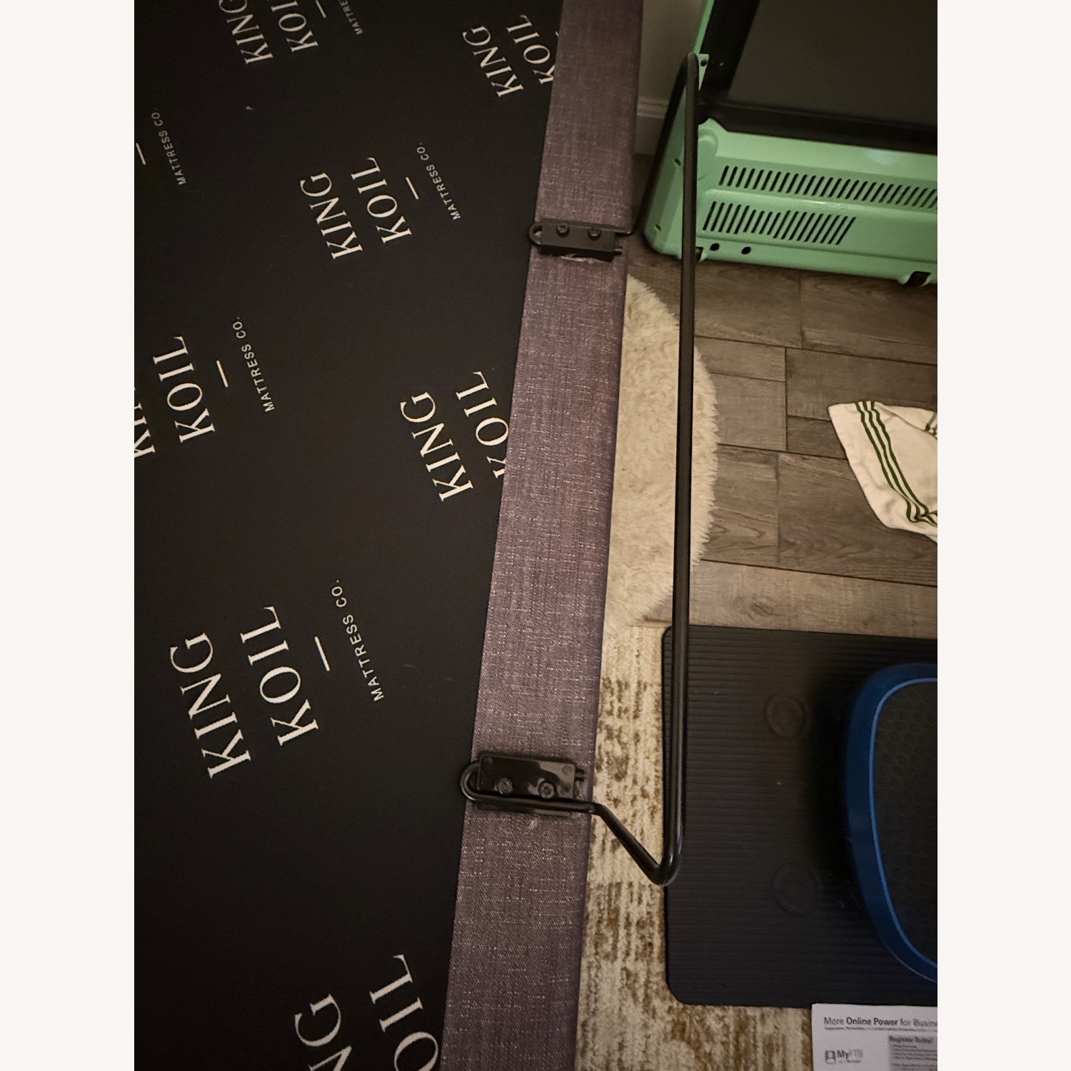 King Koil Light Gray Queen Bed - image-5