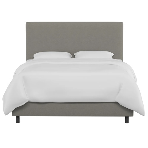 Used AllModern Eisley Upholstered Queen Bed (Pumice) for sale on AptDeco