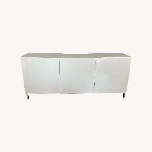 Used IKEA Customized Bestå White Media Console for sale on AptDeco