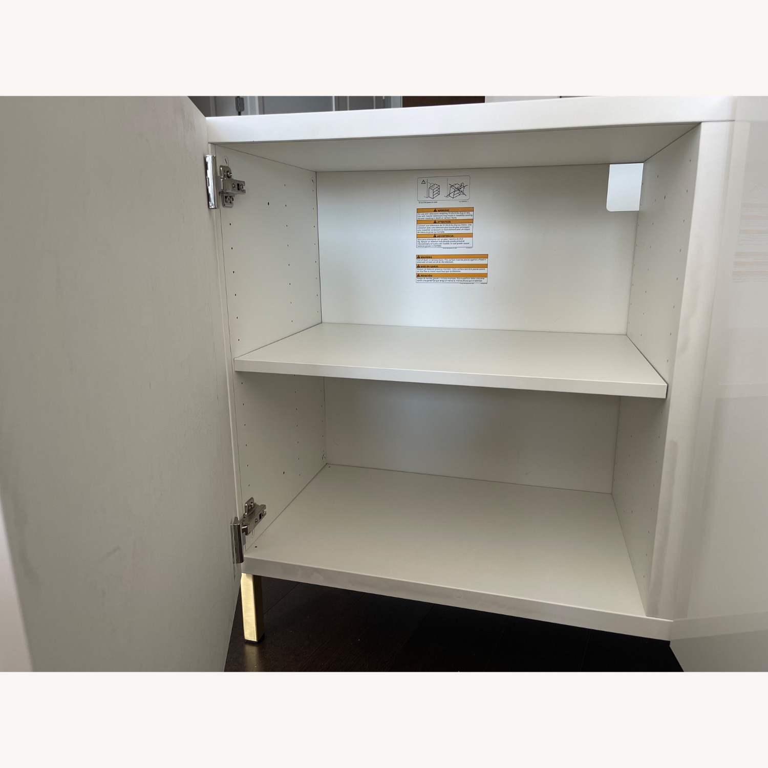 IKEA Customized Bestå White Media Console - image-12