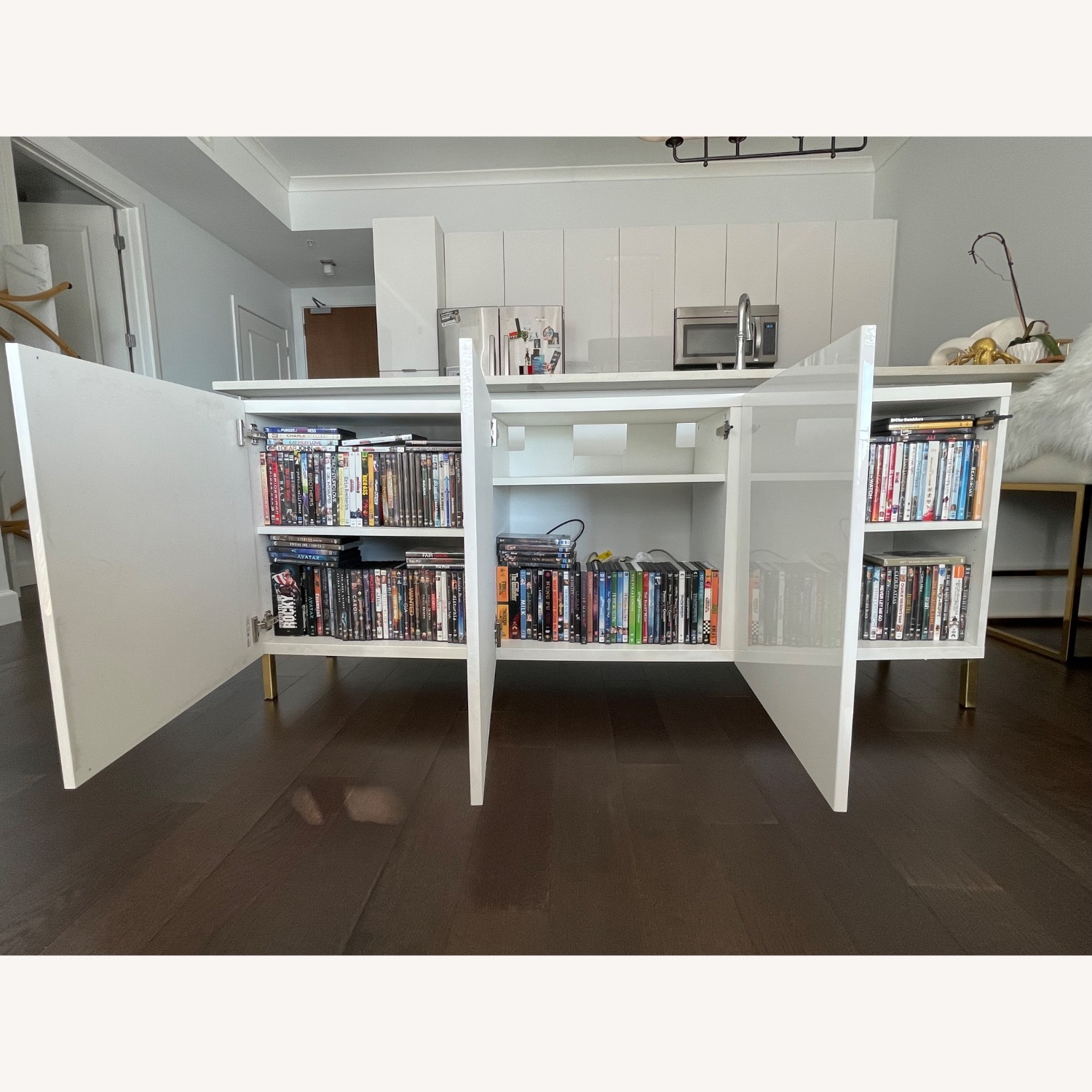 IKEA Customized Bestå White Media Console - image-5