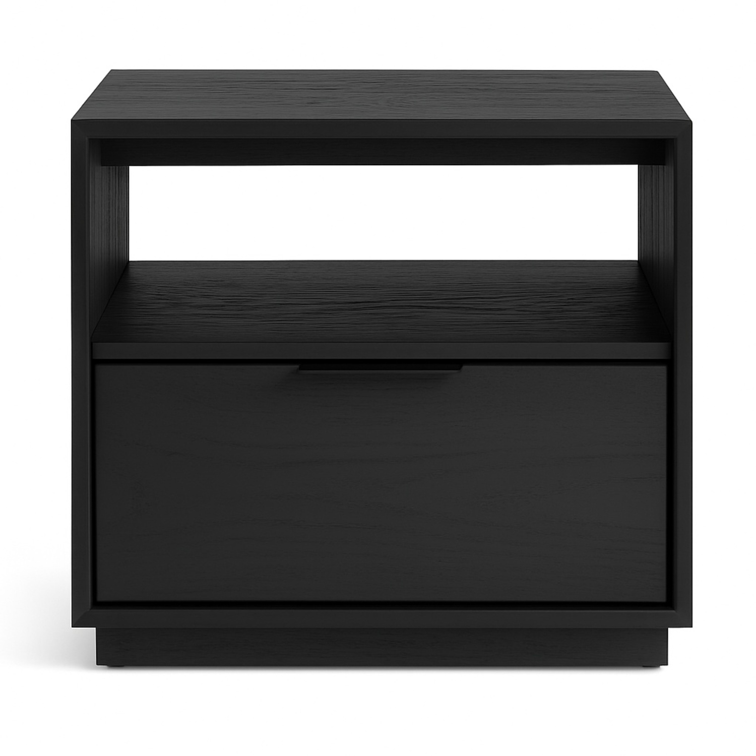 Arhaus Willow Black Wood Nightstand - image-0
