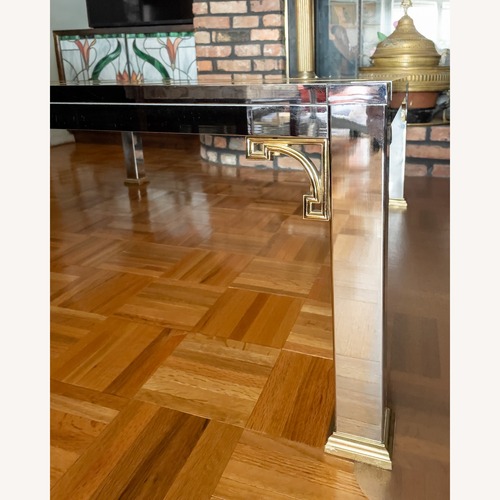 Used Vintage Cocktail Table Chrome & Glass 1970s for sale on AptDeco