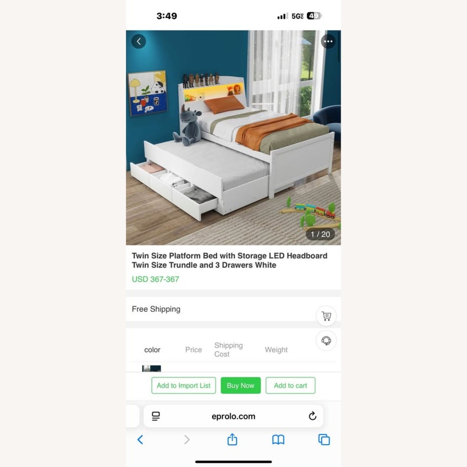 4-Piece Bedroom Furniture Set - image-6