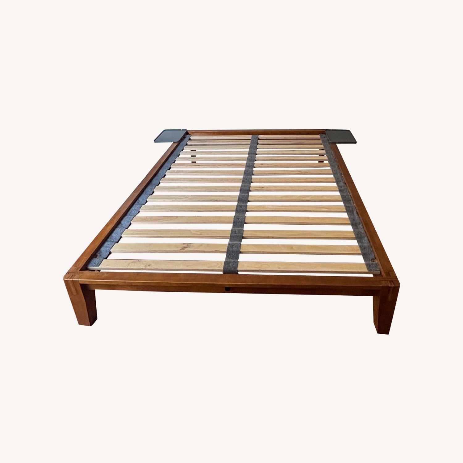 Thuma Dark Brown Queen Bed - image-0