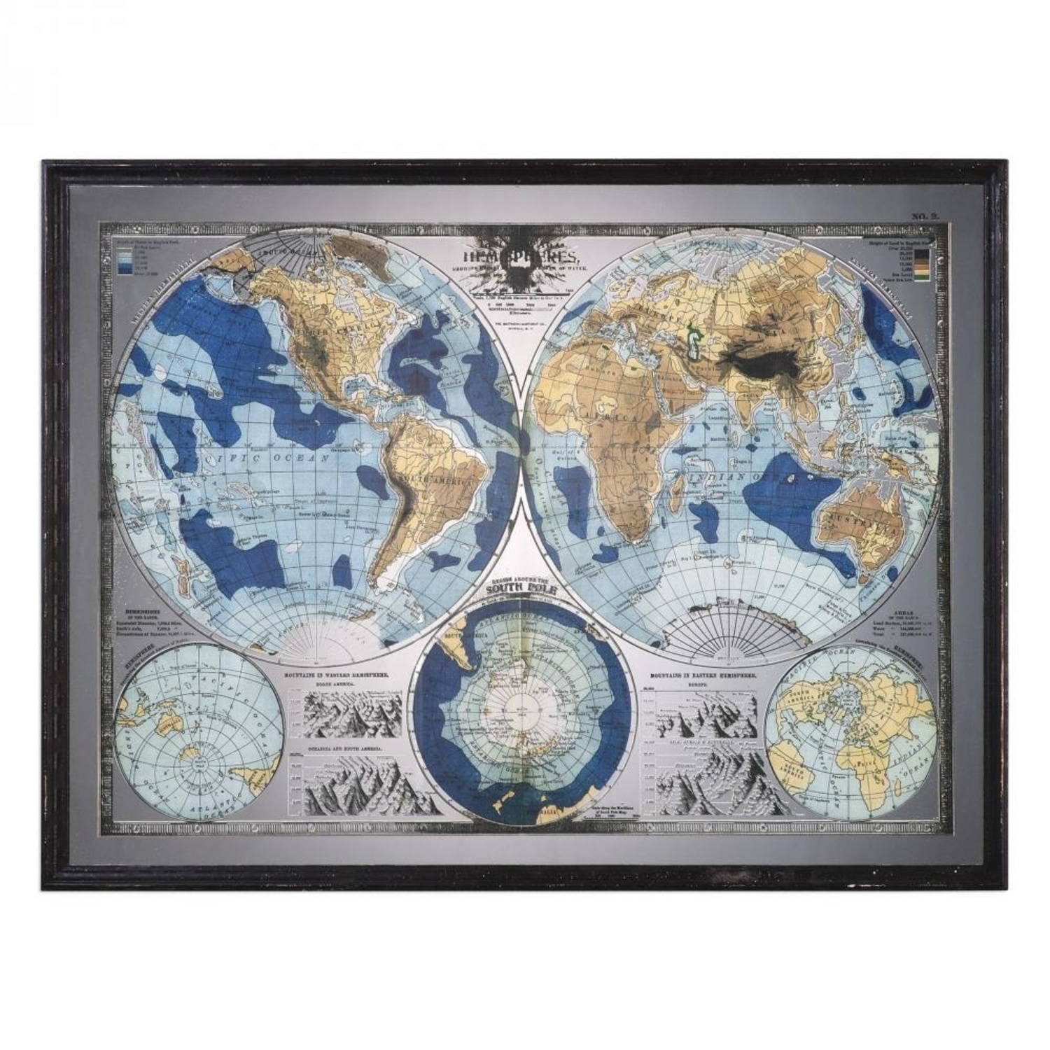 Uttermost Um32538 Black Glass Wall Decor - image-0