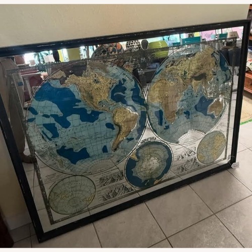 Used Uttermost Um32538 Black Glass Wall Decor for sale on AptDeco