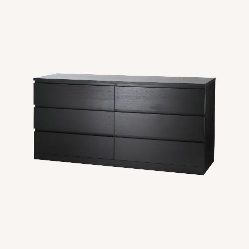 Used IKEA Dark Brown Wood Dresser for sale on AptDeco