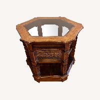 Vintage Octagon Side Tables 1970s Set of 2