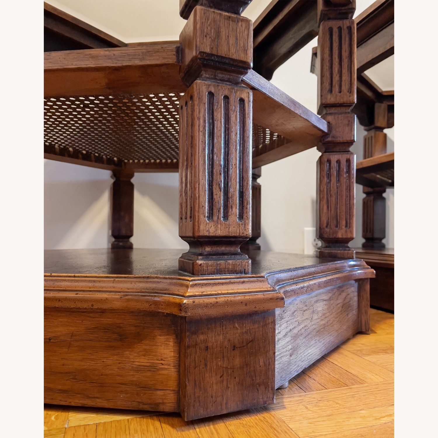 Vintage Octagon Side Tables 1970s Set of 2 - image-4