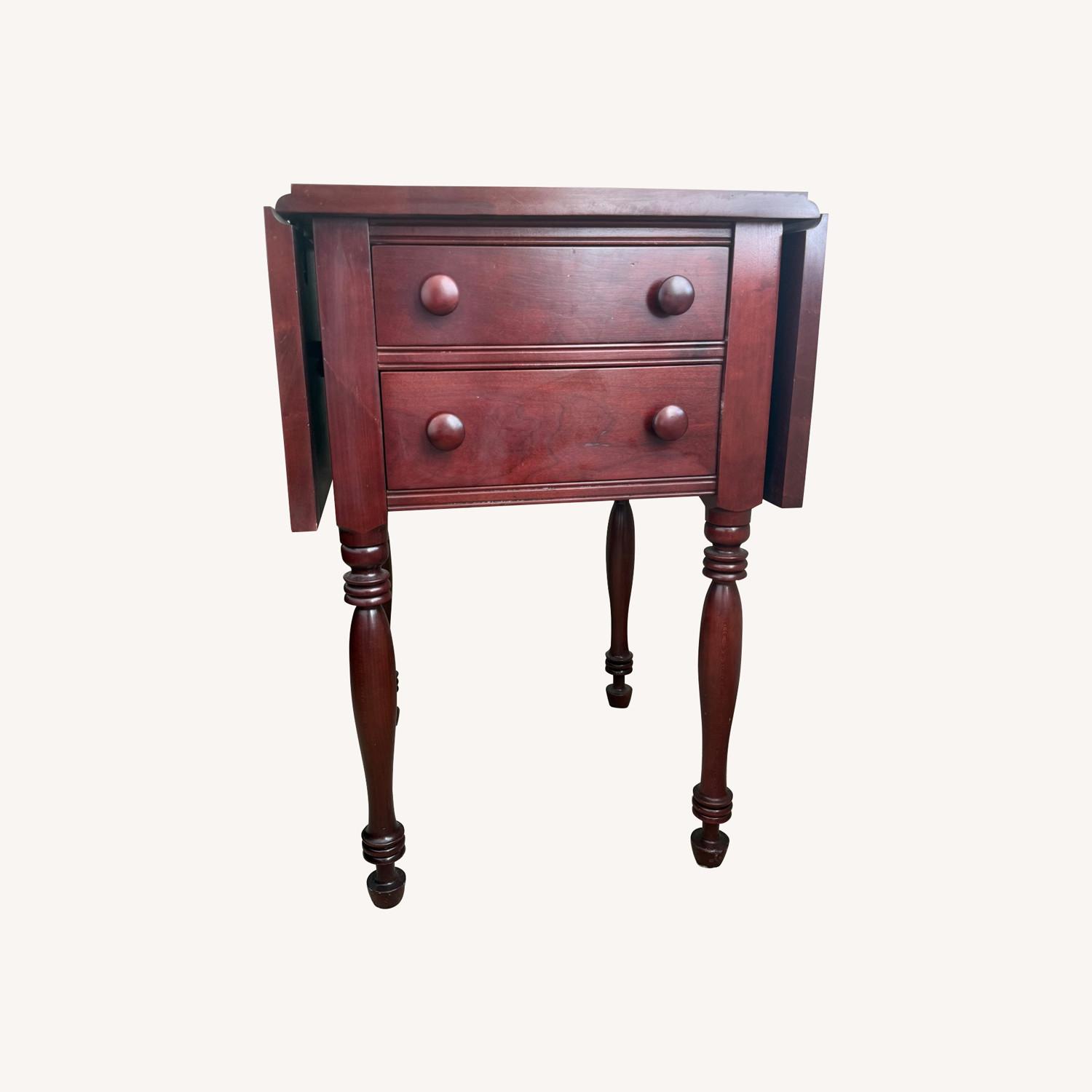 Davis Cabinet Company Dark Brown Wood Nightstands - image-0