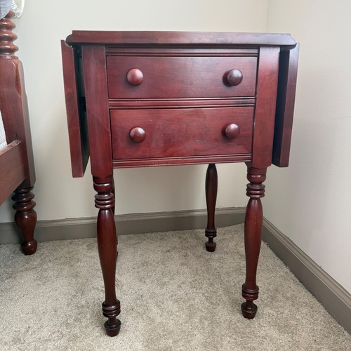 Used Davis Cabinet Company Dark Brown Wood Nightstands for sale on AptDeco