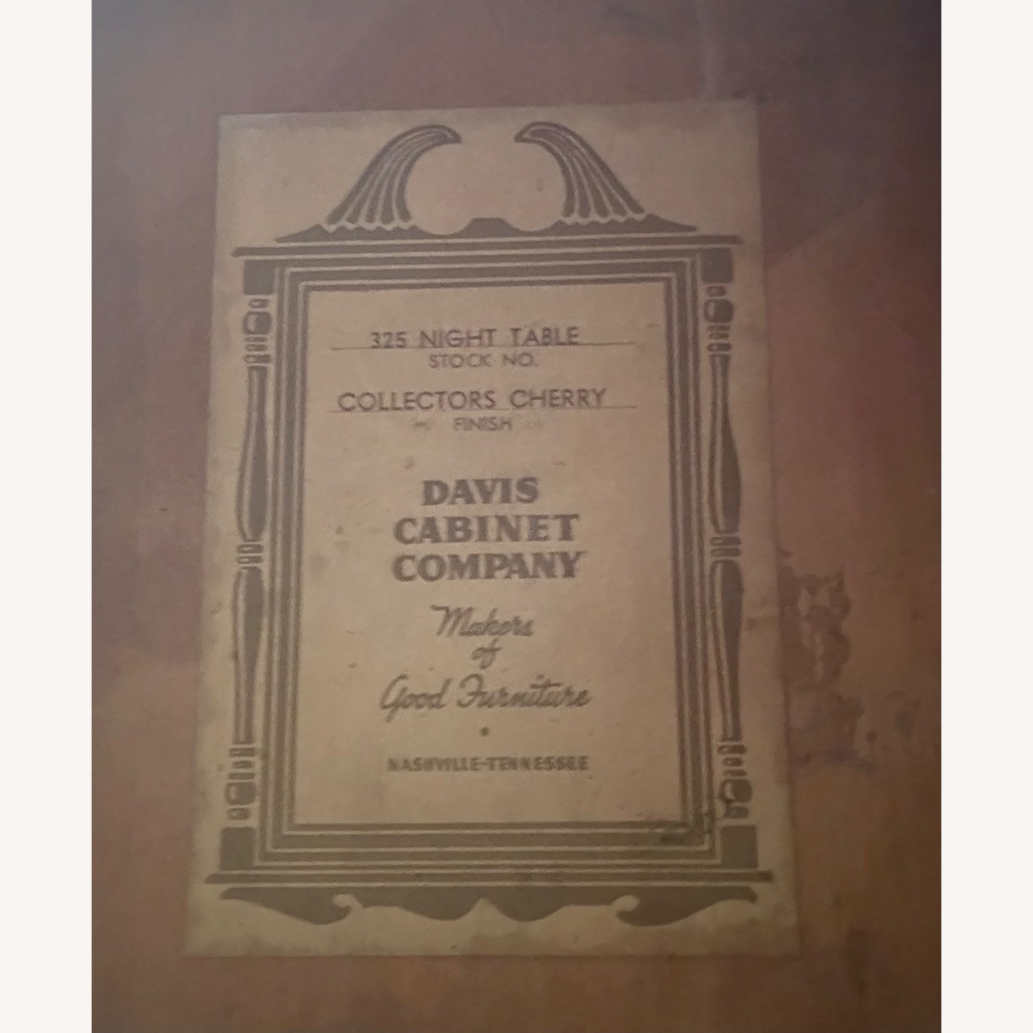 Davis Cabinet Company Dark Brown Wood Nightstands - image-11