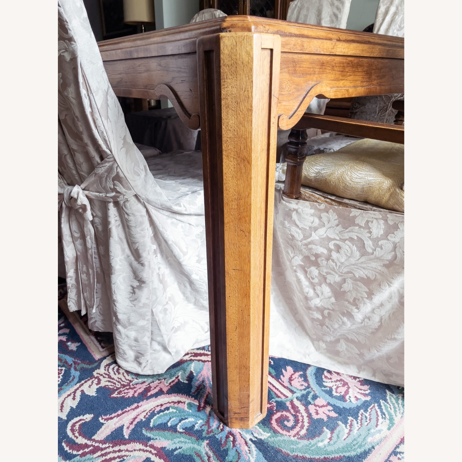 MCM 1970s Dining Table Extends From 72" to 116" - image-4