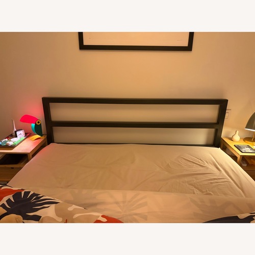 Used Room & Board Parsons Cal King Bed for sale on AptDeco